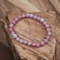 Red fire beaded bracelet