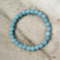 Gray beaded bracelet