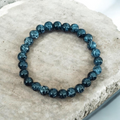 Black beaded bracelet